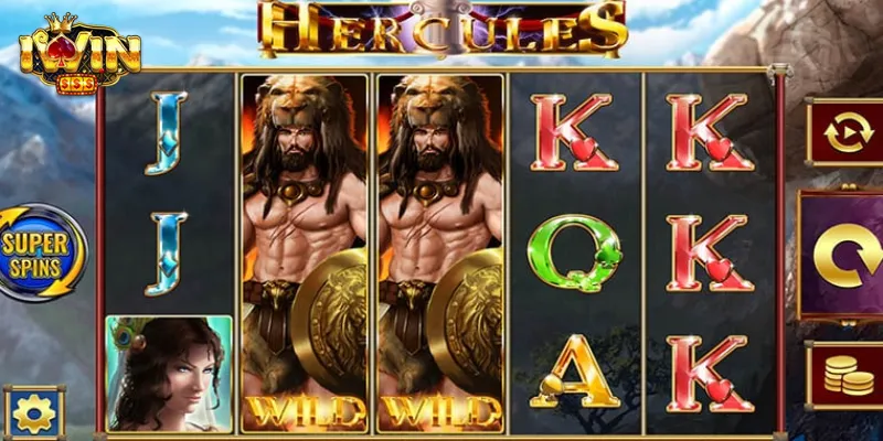 Giá trị phần thưởng từ các biểu tượng trong Slot Hercules tại IWIN