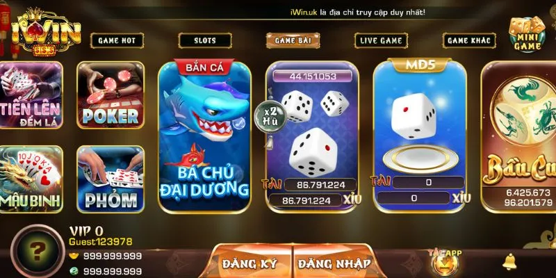 Tìm hiểu sơ lược về game bài IWIN